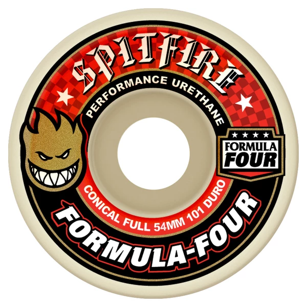 SPITFIRE WHEELS 54MM F4 101D CONICAL FULL - Tôpette Skateboards & Lifestyle